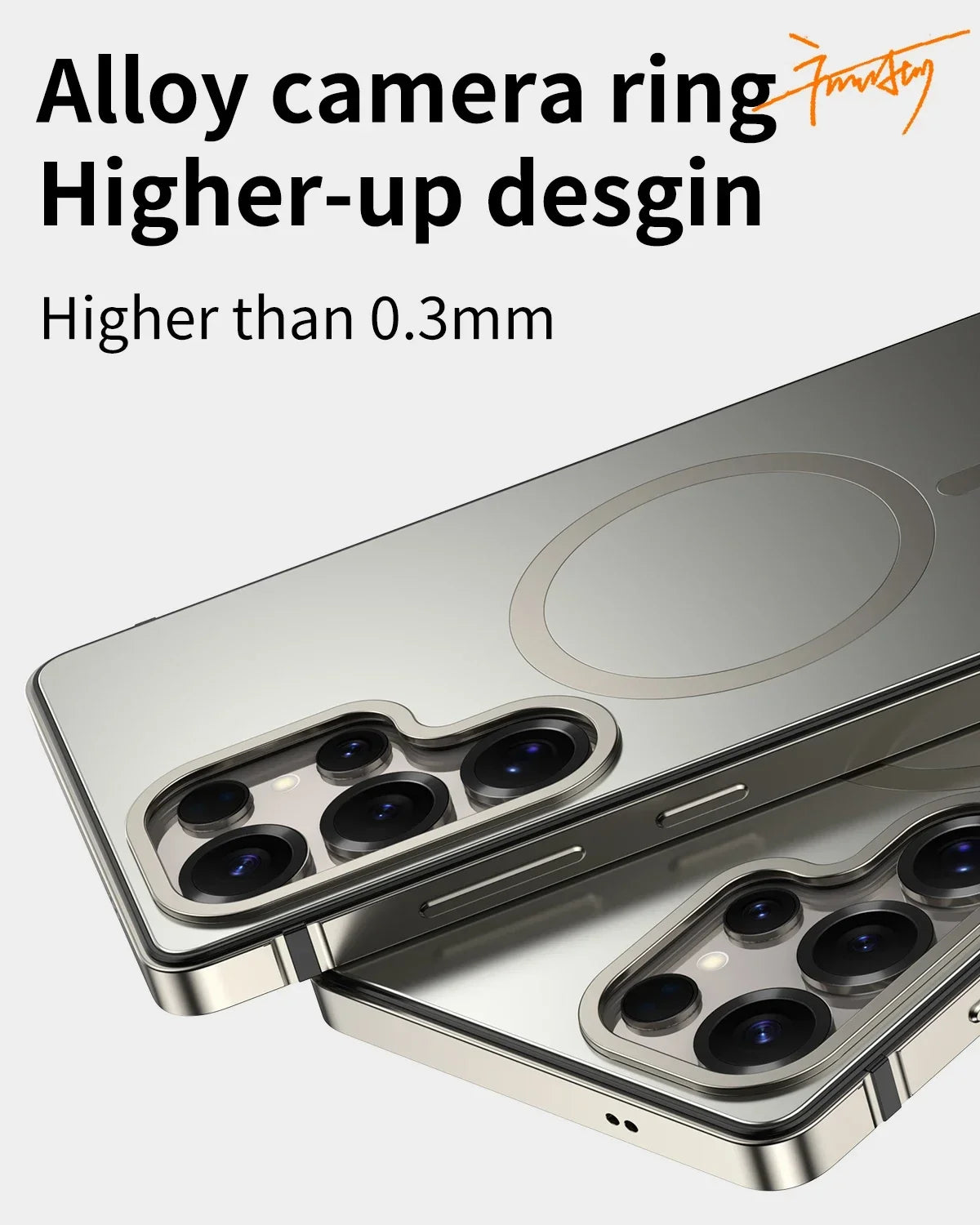 Svart, robust deksel for Samsung S25 Ultra. Gir støtsikker beskyttelse og støtter magnetisk lading.