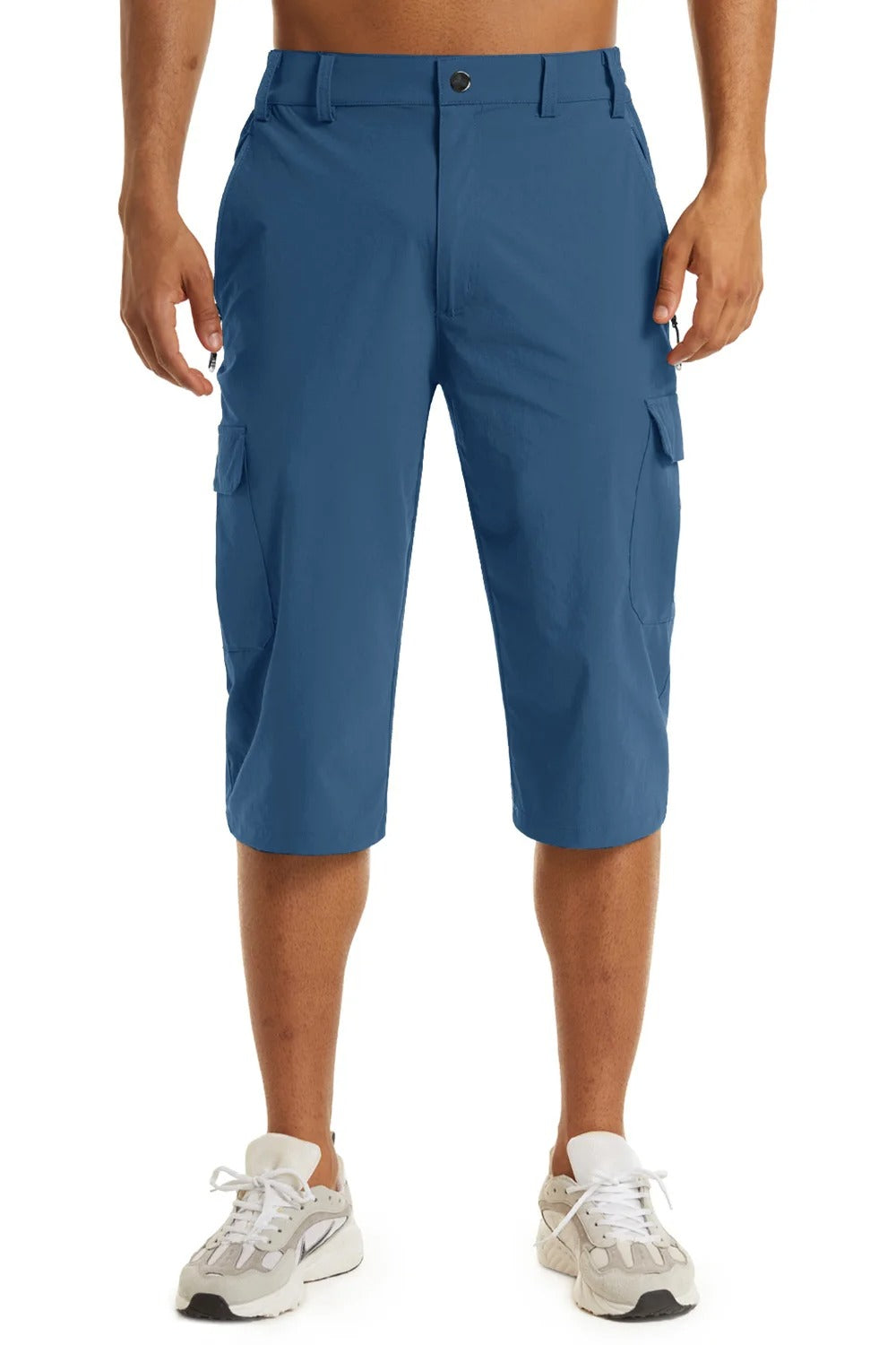Praktiske utendørsshorts for menn, hurtigtørkende med god passform, for hiking, reise og aktive dager.