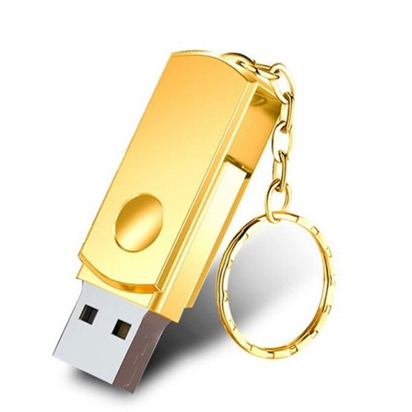 Unisex USB 3.0 flash-disk, 2 TB, for rask filoverføring. Robust, vanntett og støtsikker design i aluminium.