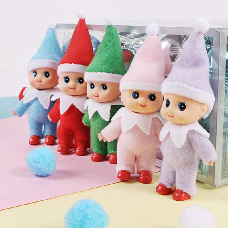 Søt julealvedukke, flott til adventskalender og som en liten julegave.