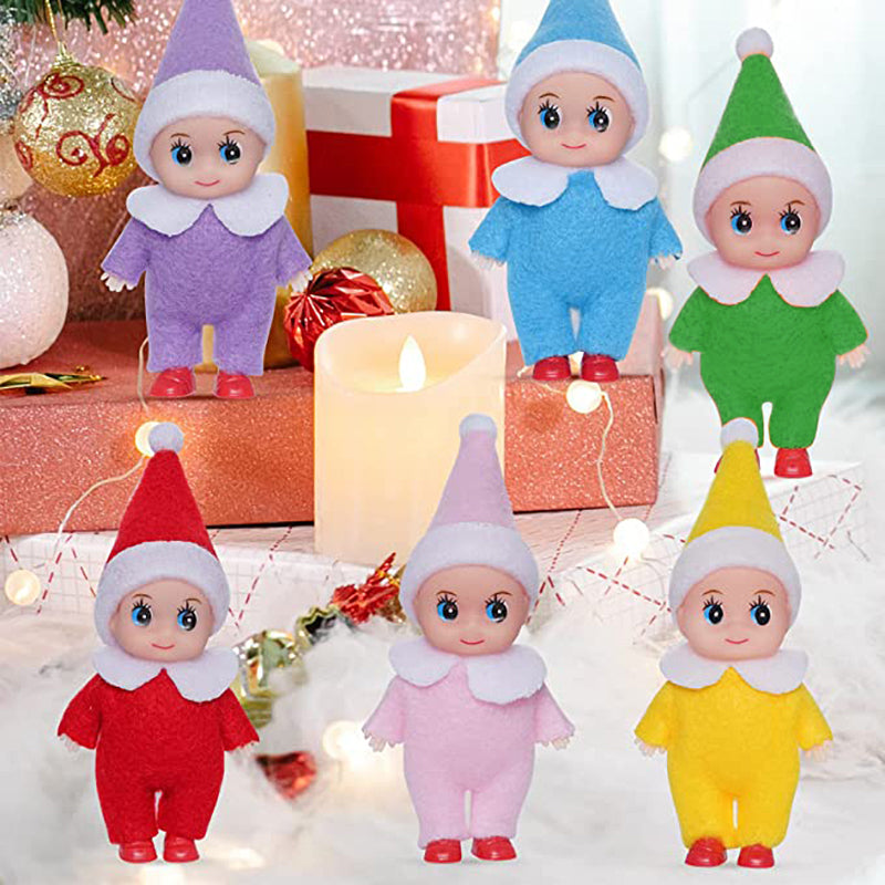 Leken julealvedukke, ideell for fantasifull lek i adventstiden.