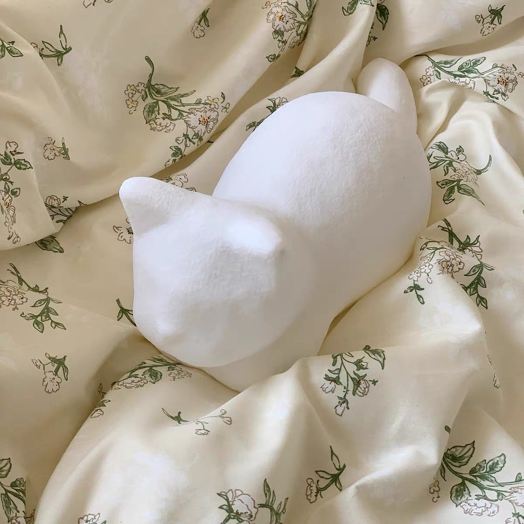 Dekorativ PurrLamp nattlys. Trådløs kattelampe i silikon med stemningslys, ideell for interiør.