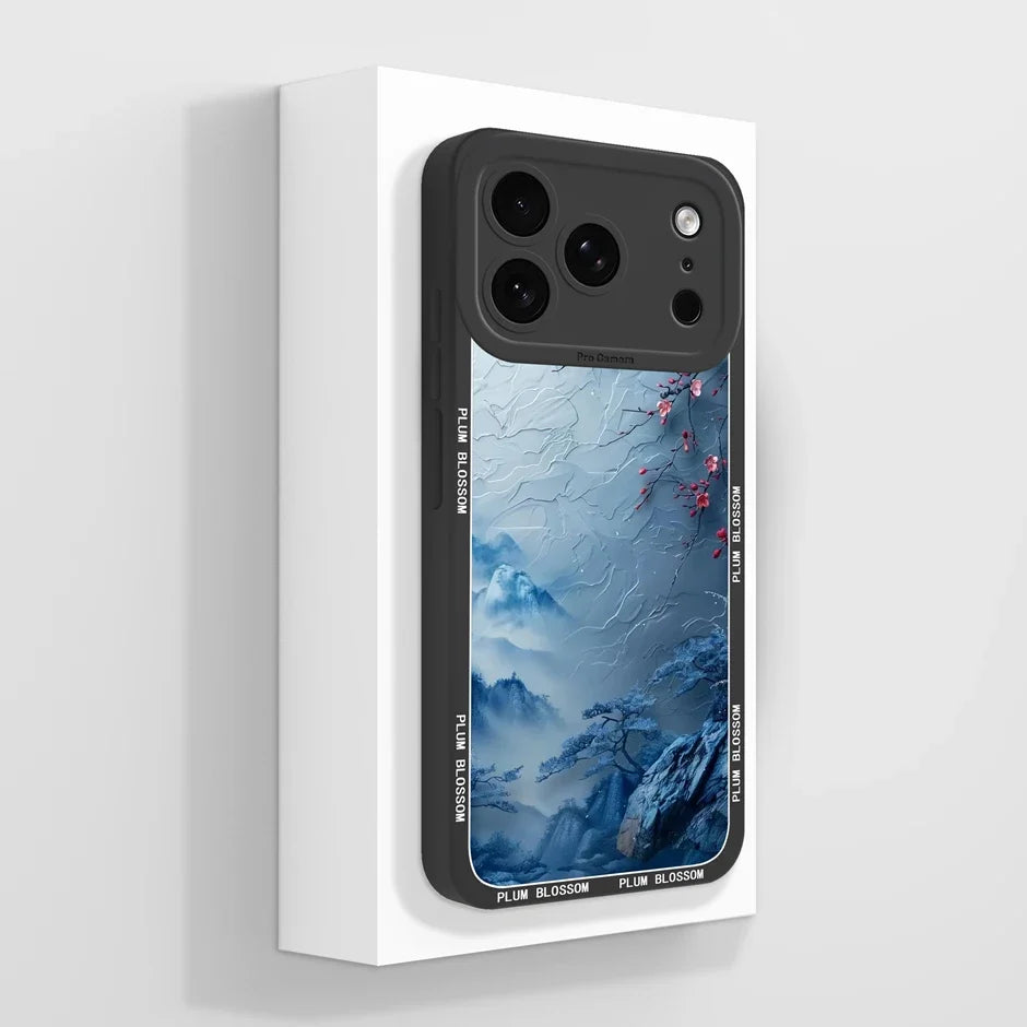 iPhone 17 tegneserie deksel i TPU. Støtsikker beskyttelse og støtte for trådløs lading.
