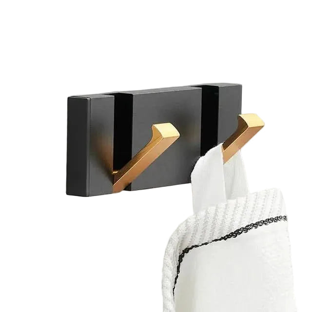 Sammenleggbar veggkrok for gang og bad, minimalistisk design, plassbesparende for hjemmeorganisering.