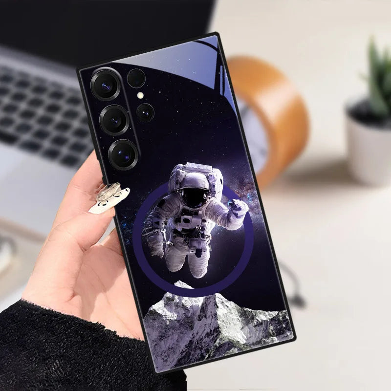 Flodhest-motiv Samsung Galaxy deksel, tykkere beskyttelse for aktive brukere.