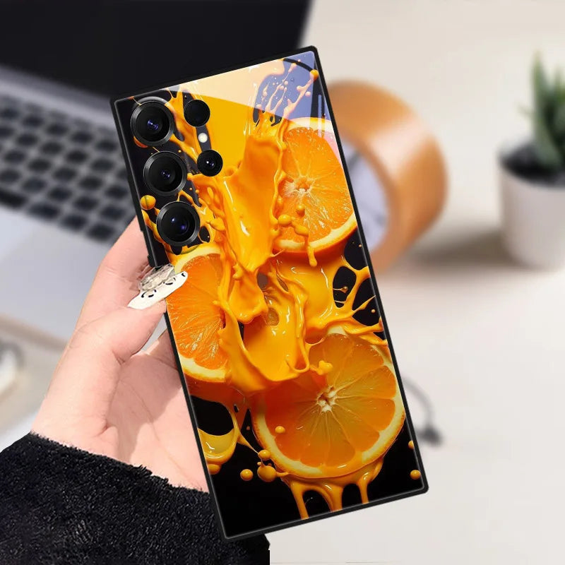 Samsung S25 deksel med ugle-motiv, beskytter og gir et smart utseende.