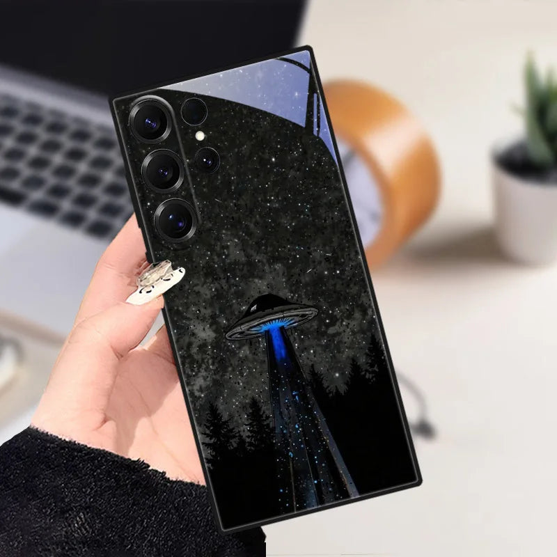 Stilig telefondeksel med løve-motiv for Samsung S24 FE, god beskyttelse og holdbarhet.