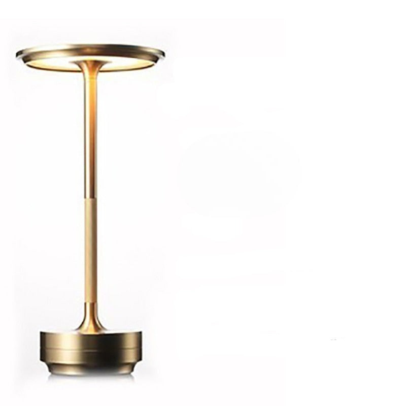 Bærbar touch-bordlampe med USB-C