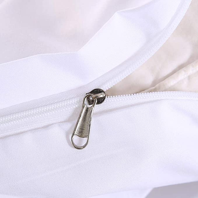 Sengesett med blomsterskalle, komplett sett dynetrekk og putevar. Unik soveromsdekor i polyester.