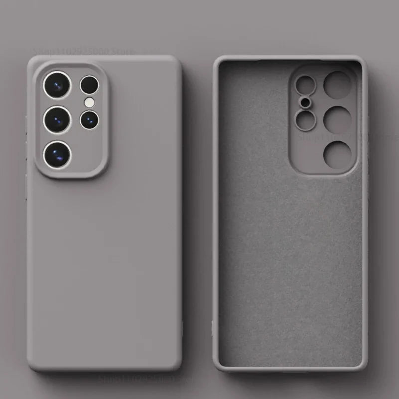 Slankt mobildeksel for Samsung Galaxy S25 Ultra. Elegant og støtsikker telefonbeskyttelse i svart.