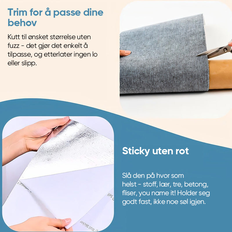 Glad katt bruker sin nye klorematte, et trygt sted for klopleie og aktivitet.