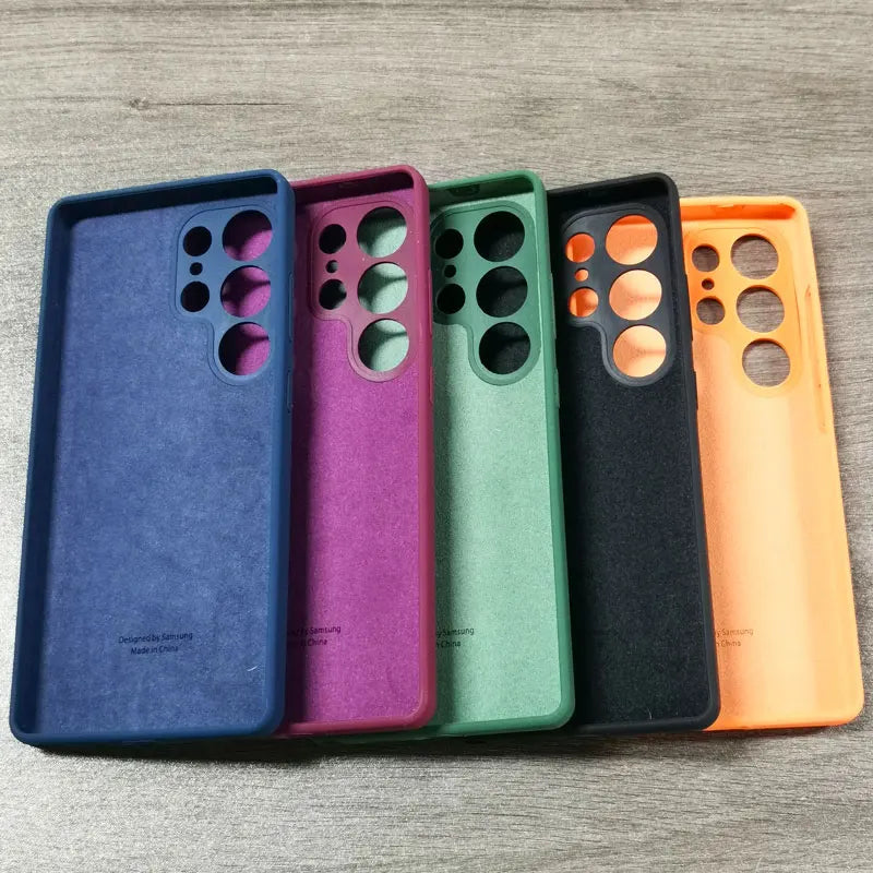 Mykt silikon mobildeksel til Samsung Galaxy S22 S23 S24 S25 Plus. Gir komfortabelt grep og god beskyttelse.