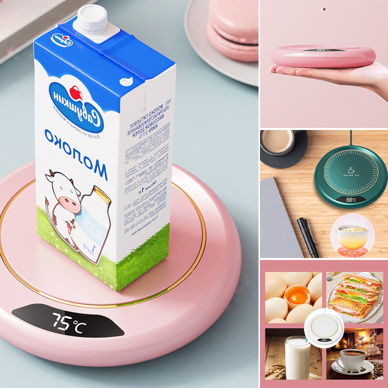 Termisk smart drikkevarmer med presis temperaturkontroll. Et must for kaffe-elskere.