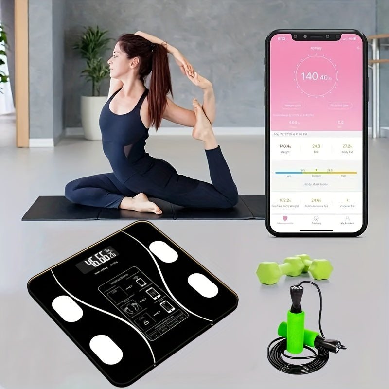 Smart vekt med slankt, moderne design og digitalt display. Perfekt for hvert moderne hjem.