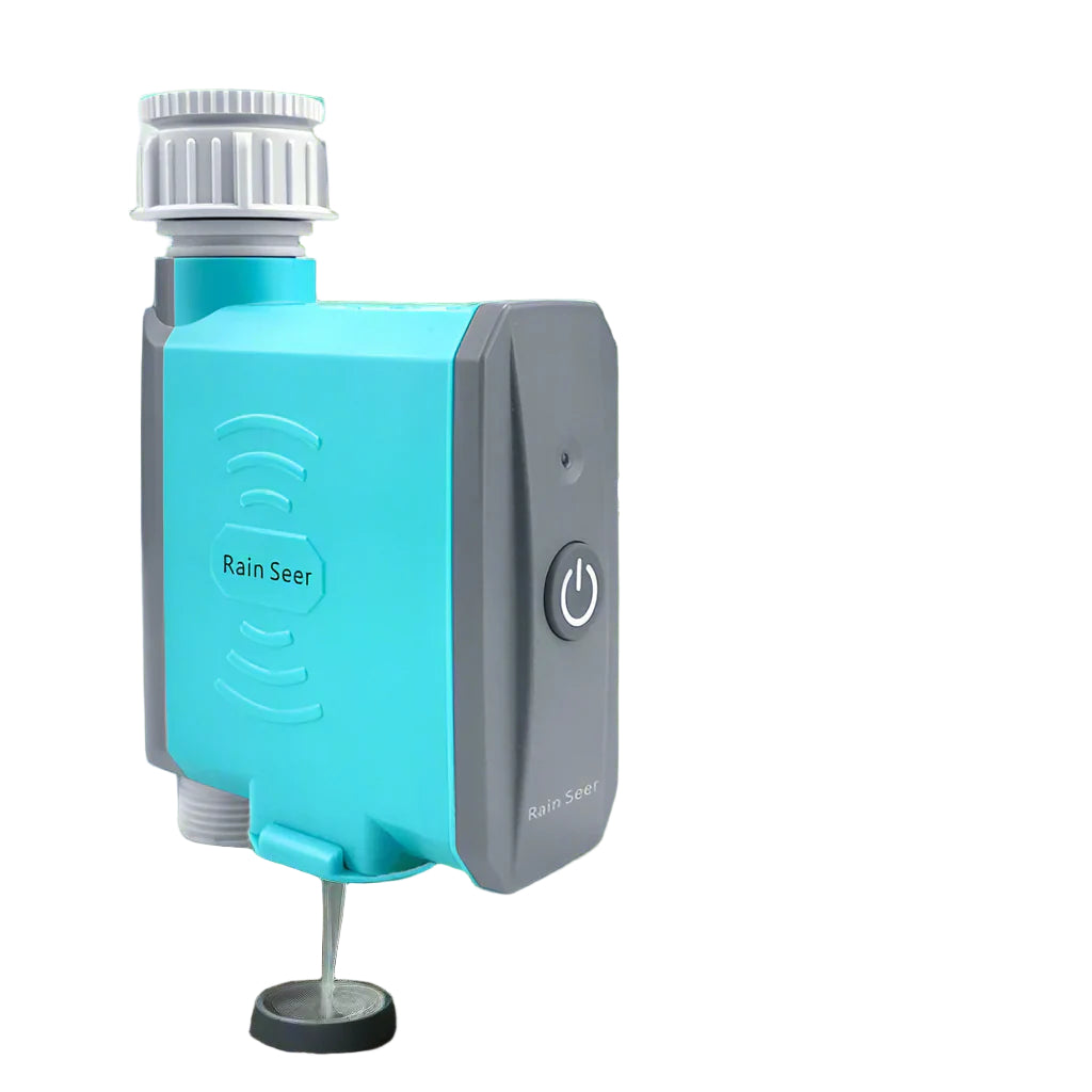 Smart WiFi/Bluetooth vanningstimer for automatisk hagepleie. Digital vanningskontroll for optimal hage.