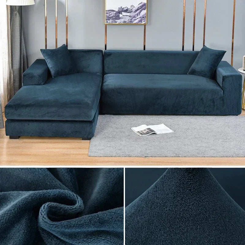 Hjemmedekor med stretch sofatrekk. Enkel å skifte, gir stilfull beskyttelse til din sofa.