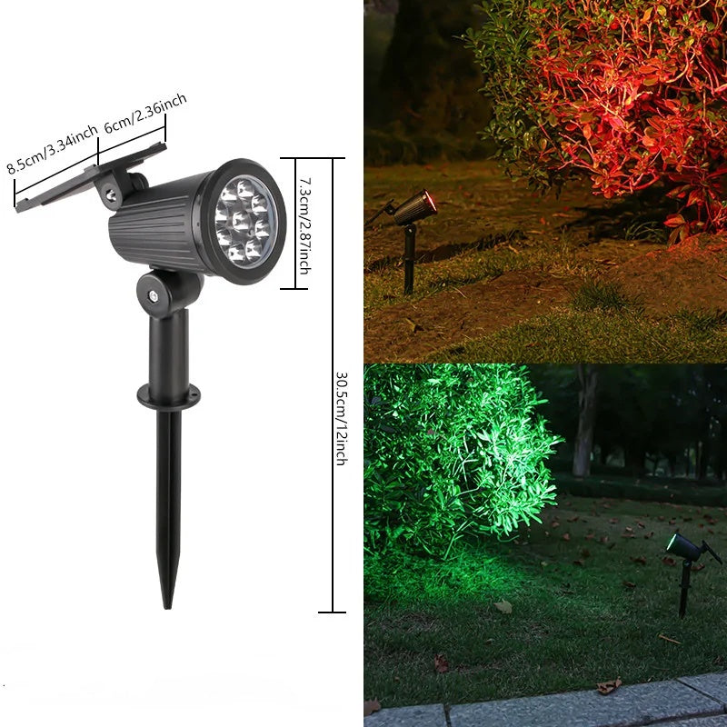 Robust utendørslys tåler vær og vind; ideell solcellelampe for nordisk hage.