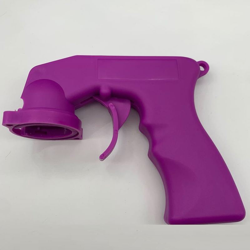 Håndholdt aerosolsprøytepistol som forvandler spraybokser til profesjonelle maleverktøy.