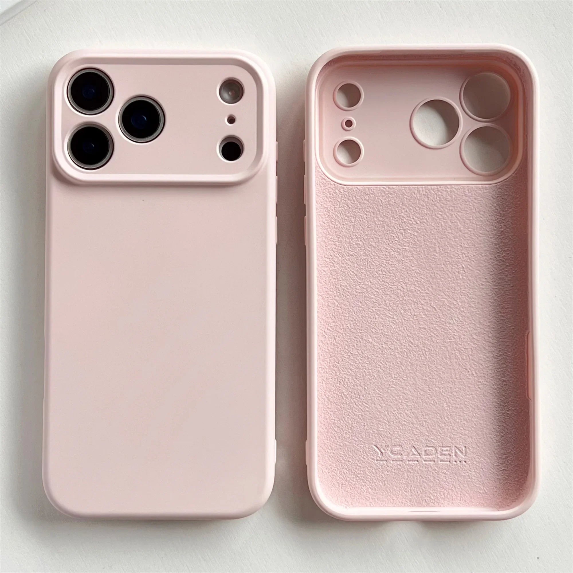 Et rosa, støtsikkert iPhone 17 Pro Max deksel. Fargerik og robust mobilbeskyttelse.
