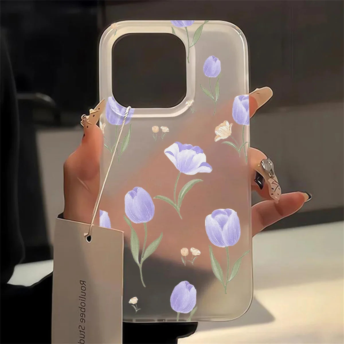 Praktisk iPhone deksel, støtsikker bumper i myk TPU for daglig beskyttelse.