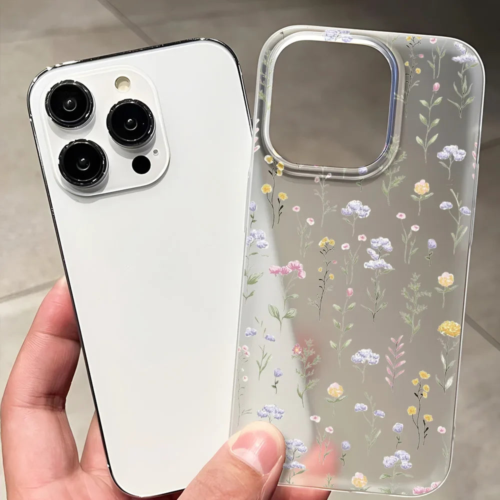 Transparent iPhone deksel med forsterket bumper, støtsikker TPU beskyttelse.