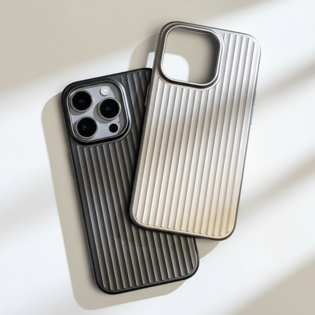 Minimalistisk og elegant iPhone-deksel. Forbedrer telefonens utseende med robust beskyttelse.