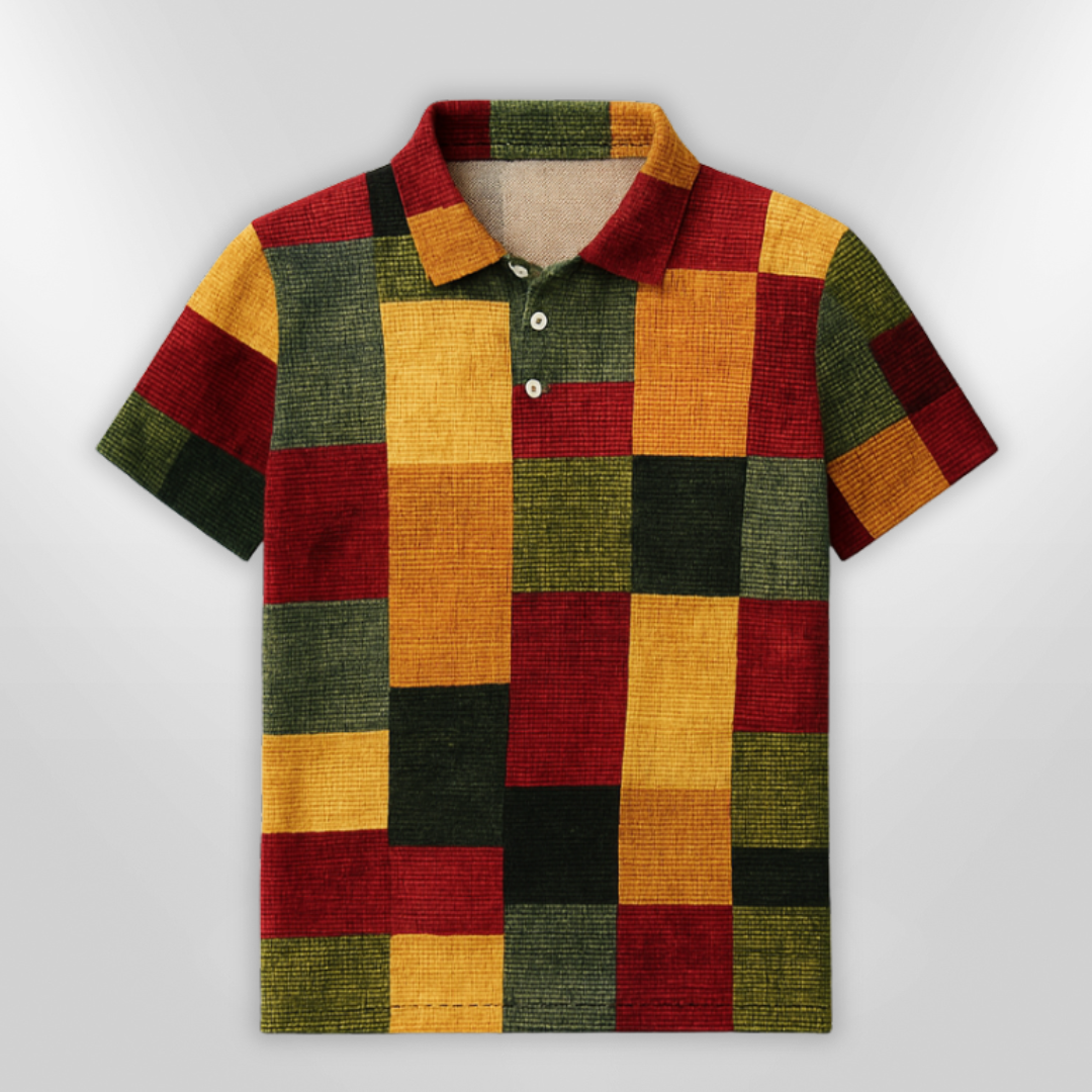 Klassisk rutete herrepolo for hverdagsbruk. Myk og komfortabel skjorte med tidløst design.
