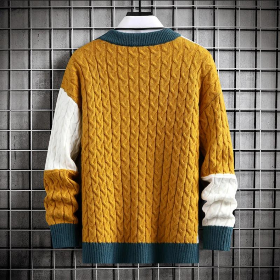 Klassisk herregenser med moderne detaljer. Allsidig plagg for herre, ideelt for både formell og uformell bruk.