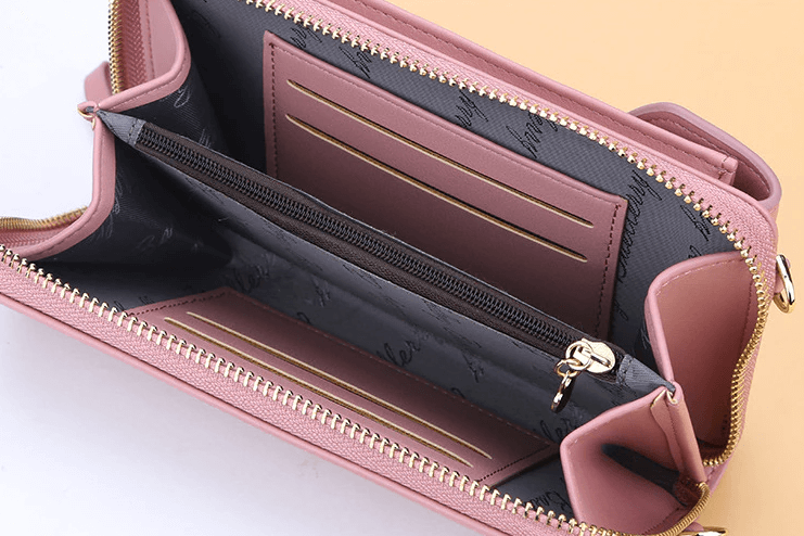 Hverdagsklar crossbody veske i PU-lær, gir organisert lagring for damer.