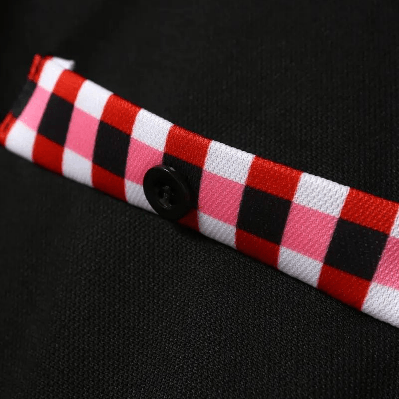 Ensfarget langermet t-skjorte for herre, komfortabel og stilig i polyester, ideell for vår og høst.