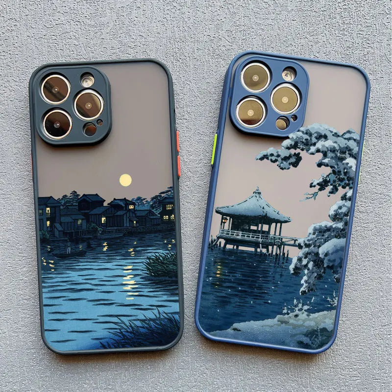 Moderne mobiltelefondeksel for iPhone. Slank og lettvekt med unikt estetisk design.