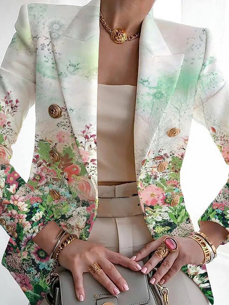 Glamorøs allsidig blazer som løfter festantrekket. Elegant dameblazer for spesielle kvelder ute.