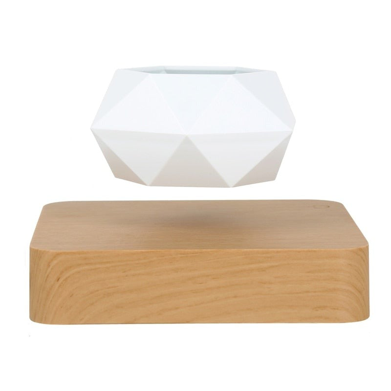 Svevende bonsai potte med magnetisk levitasjon for moderne hjemmedekor. Perfekt gadget.
