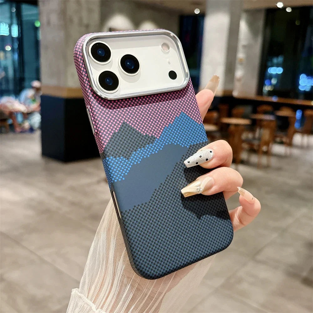 Beskyttende mobilcover til iPhone 17 Pro, med MagSafe og elegant finish.