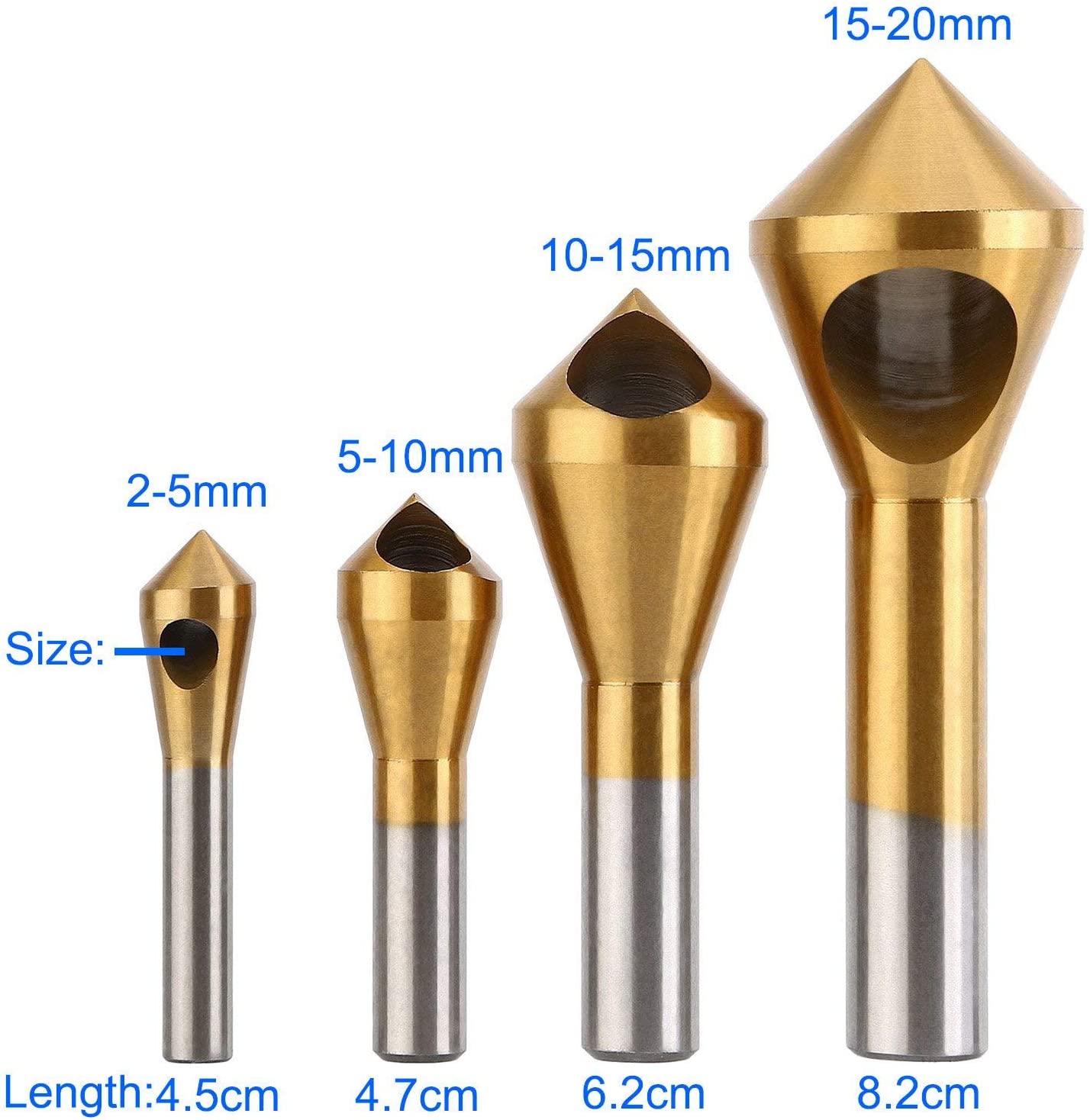 Robust titanbor for nøyaktig forsenking. Et must-have verktøy for seriøse prosjekter.