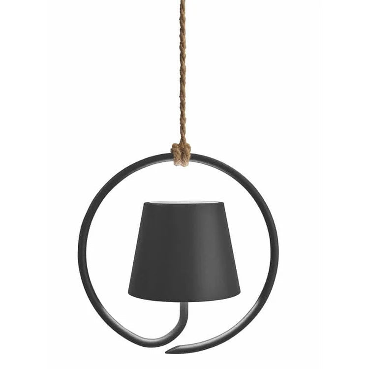 Trådløs dimbar LED hengelampe for innendørs og utendørs bruk, moderne design, USB oppladbar.
