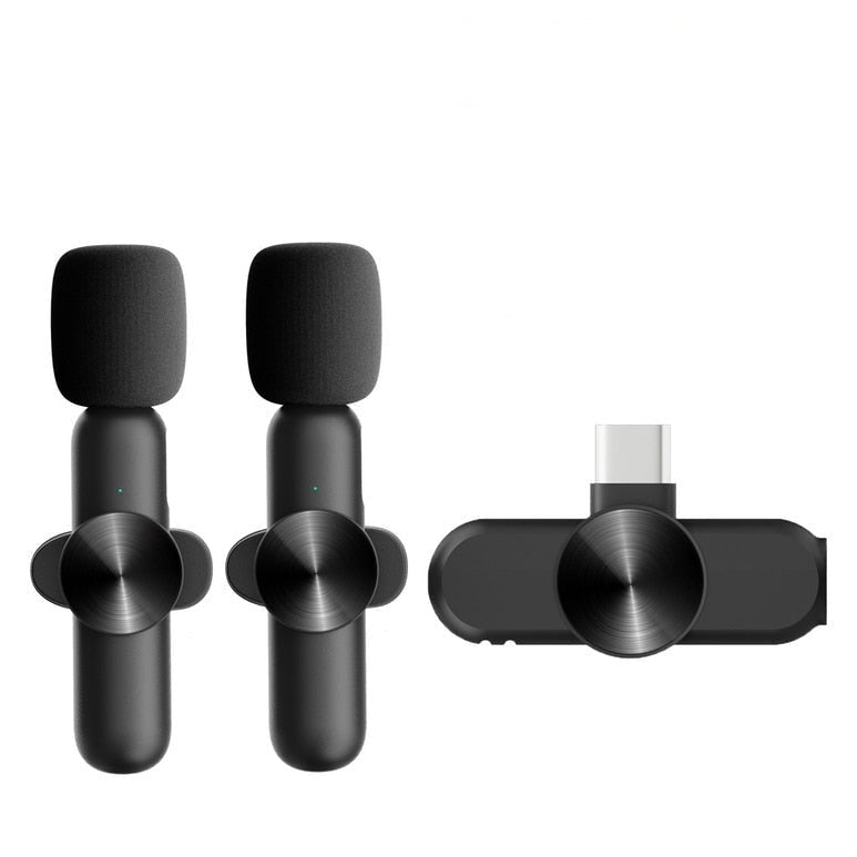 Trådløs mikrofon for iPhone og iPad, perfekt for iOS-enheter og profesjonell lyd.