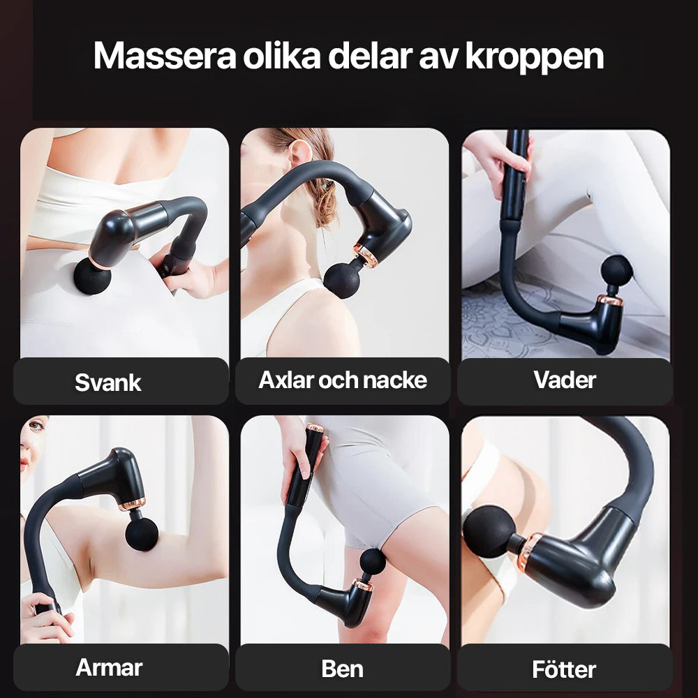Trådløs Massasjepistol for Dyp Muskelavlastning