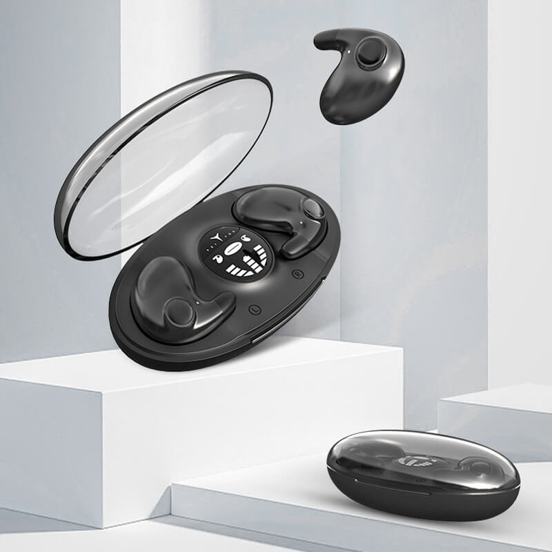 Støydempende ørepropper, ideelle for hvit støy og uforstyrret søvn. Trådløse in-ear.