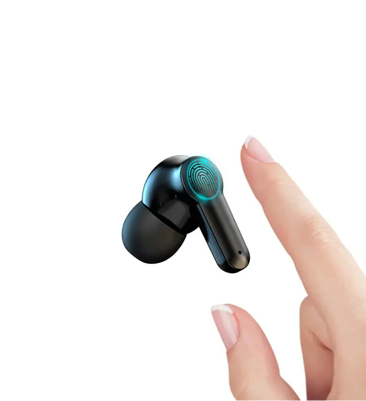 Bluetooth ørepropper med krystallklar lyd for telefoner; ideelle for musikk og handsfree samtaler.