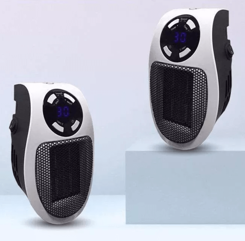 Miniatyrvarmer med smart termostat, sparer energi og gir behagelig varme