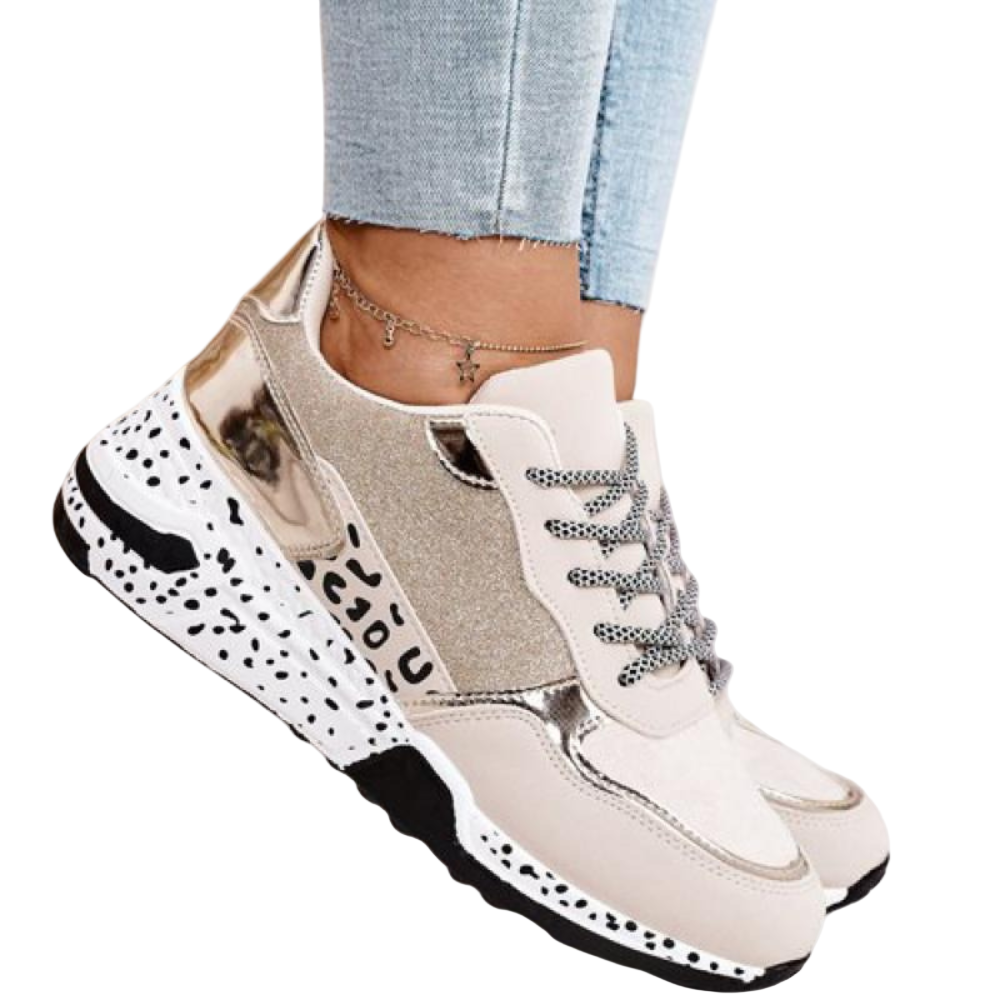 Trendy damesneakers for hverdagsbruk. Komfortable, stilrene fritidssko med god støtdemping.