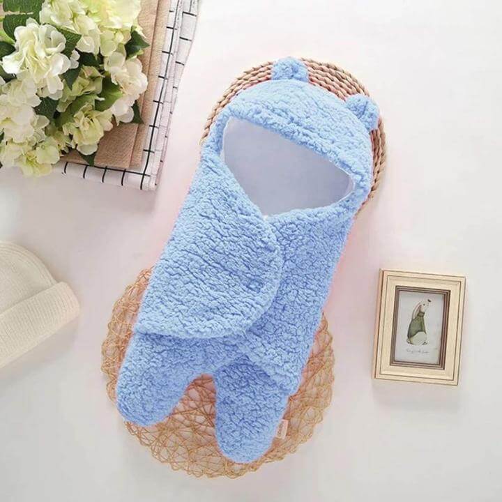 DIY strikkeprosjekt: Myk baby sovepose i ull.