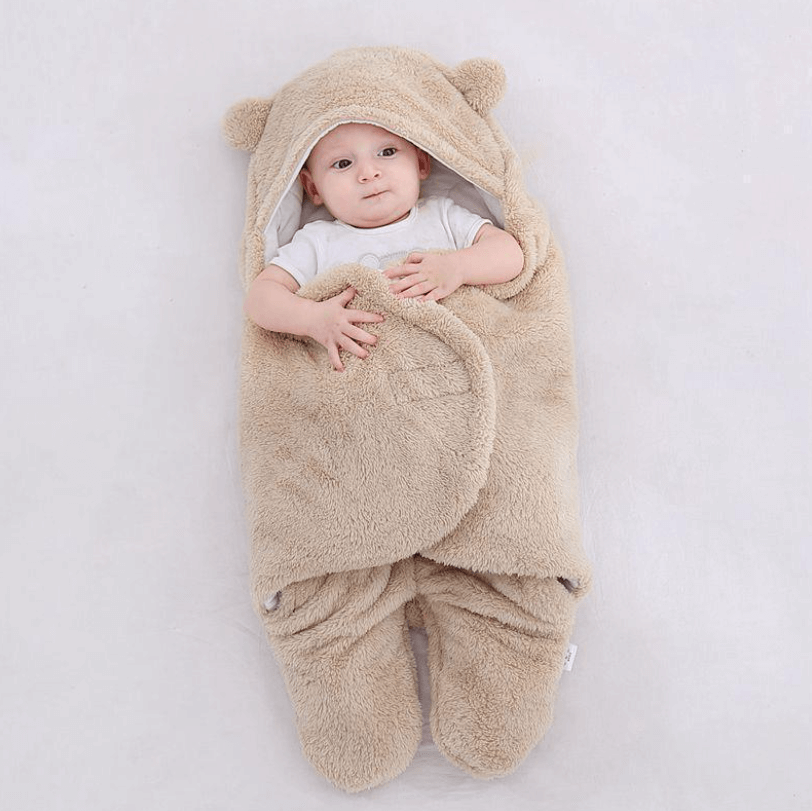 Baby gave-sett: Inkluderer Ultra Myk Baby Sovepose.