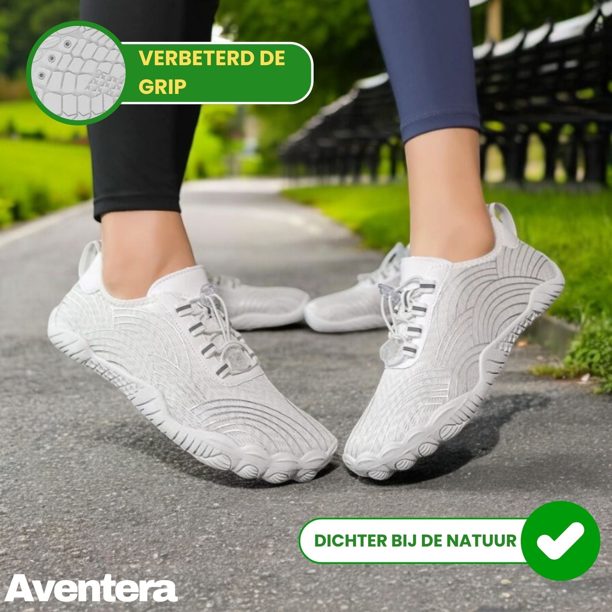 Ultralette barfotsko for menn, gir komfortabel og uanstrengt naturlig bevegelse, ideelle hverdagssko.
