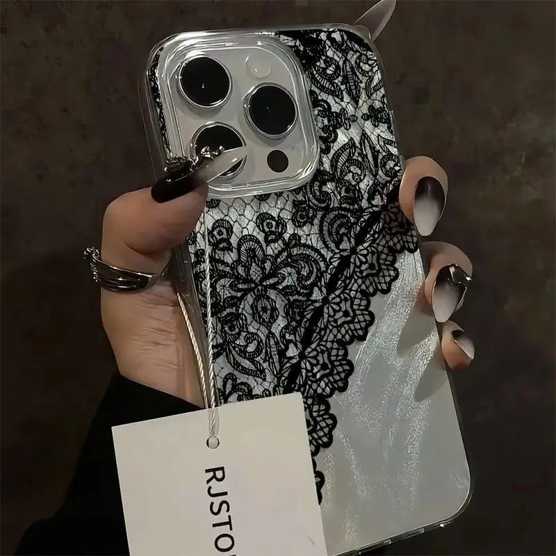 Stilfullt unisex iPhone deksel med unikt design. Beskytter din iPhone 11-17 serie mot daglig slitasje.