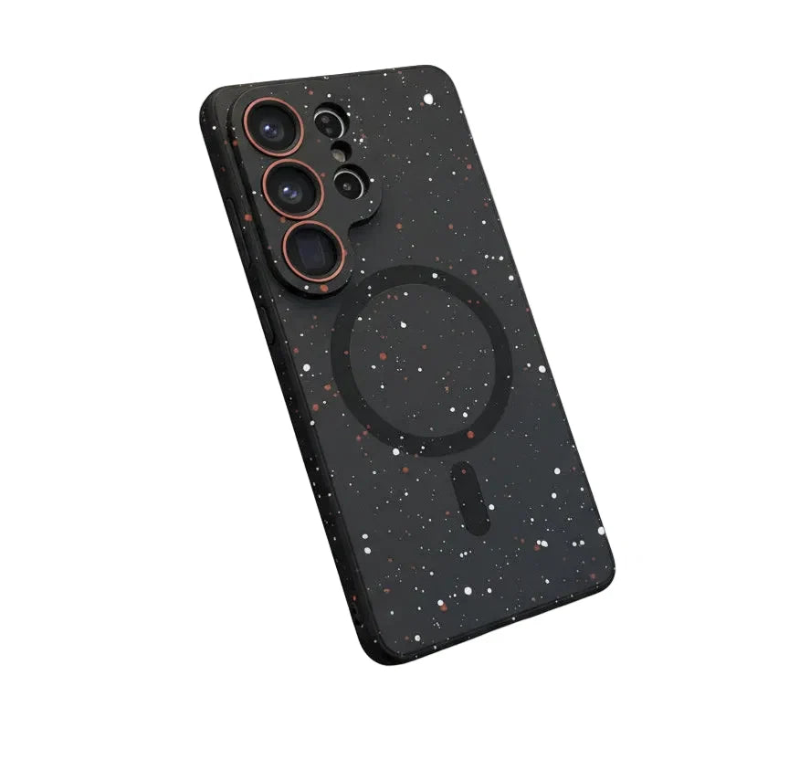 Unikt grafitti mobildeksel til Samsung Galaxy med fargerik kunst og full beskyttelse.