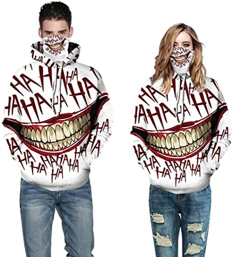 Komfortabel unisex genser med livlig 3D-trykk, ideell for hverdagsbruk og stil.