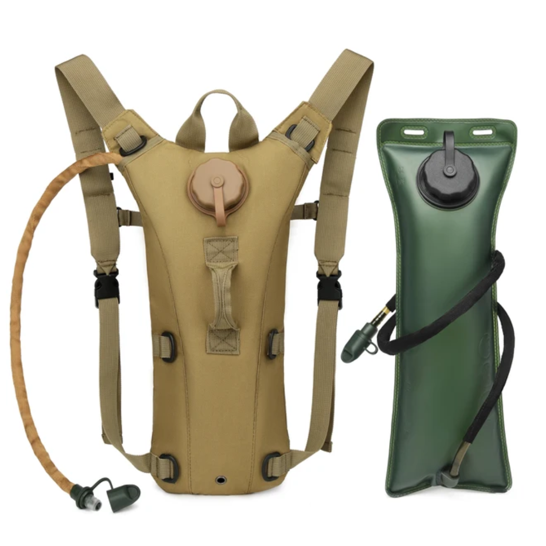 Lett 3L hydreringssekk for sykling. Unisex sykkelsekk med drikkesystem holder deg hydrert på stien.