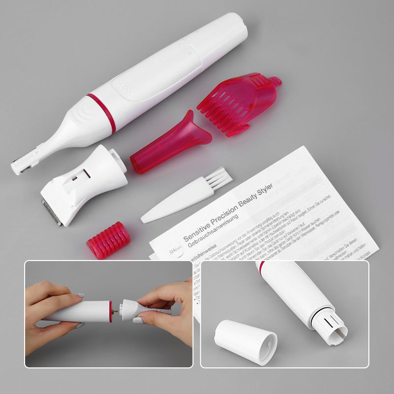Vanntett 5-i-1 epilator for enkel hårfjerning i dusjen. Gir langvarig glatt hud for alle hudtyper.
